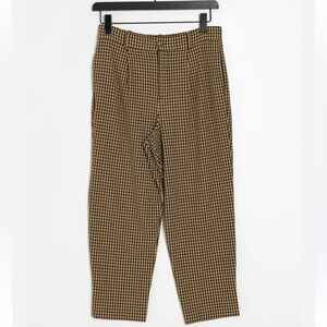 Hollister women’s Tan Checkered Dress Pants